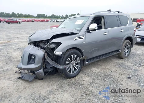 2020 Nissan Armada Sl 4Wd z USA, uszkodzony, nr VIN JN8AY2NC3L9621264
